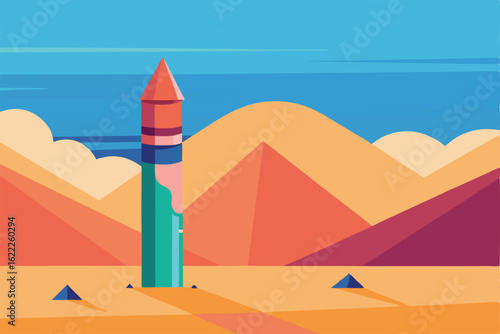 sand castle on the beach