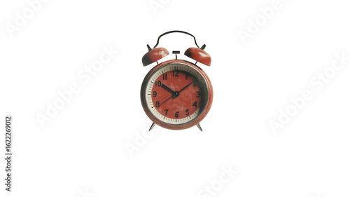 red alerm clock