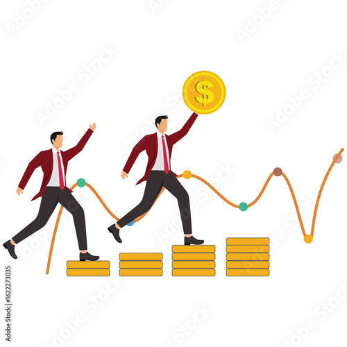 Greedy Investor Chasing Crypto Hype