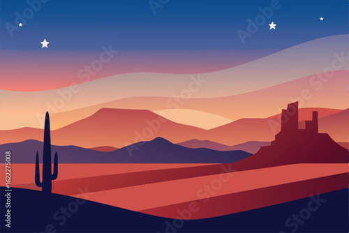 sunrise over the mountains