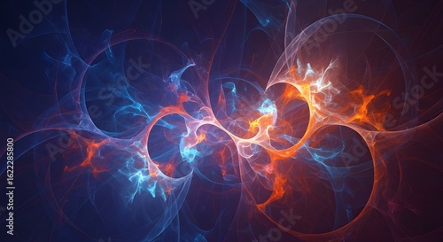 High-Tech Abstract Background – Futuristic Digital Technology Design

