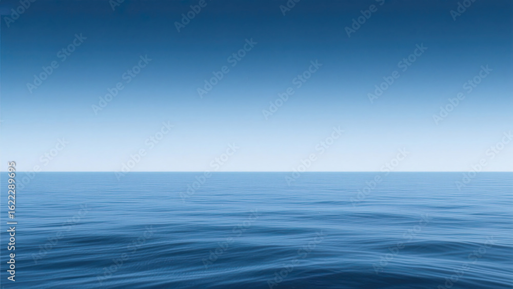Obraz premium Blue sky and ocean
