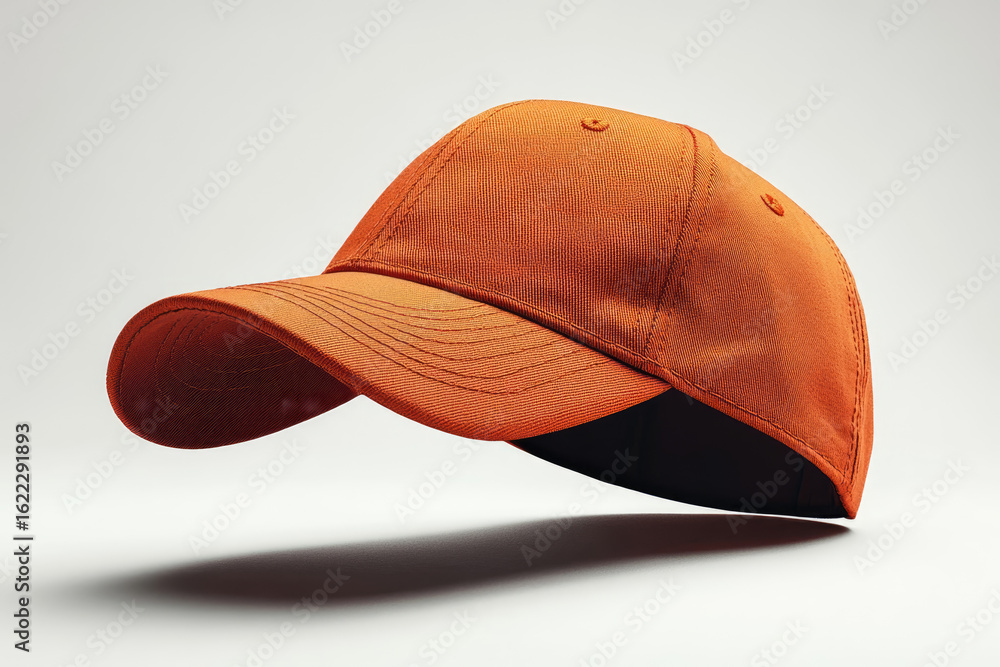High Resolution Photo of a Flying Orange Cap High Resolution Photo of a Flying Orange Cap
