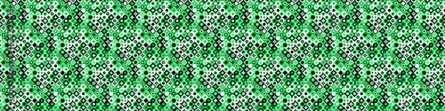 Geometric mosaic pattern background - seamless abstract repetitive vector graphic design