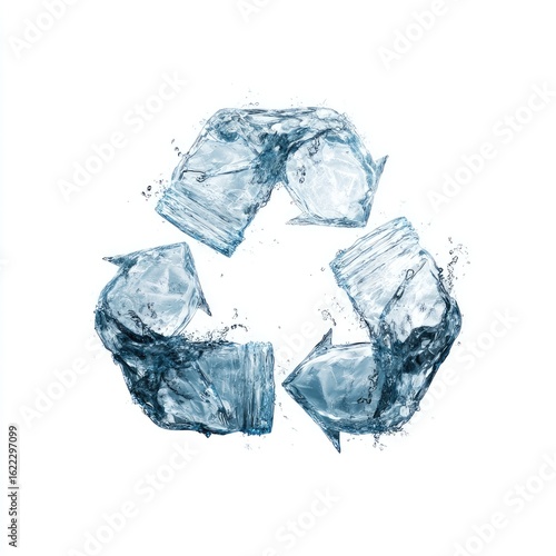 Water recycling symbol