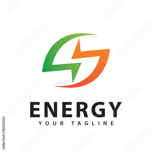 Free Download green energy logo template design - GFXLoad