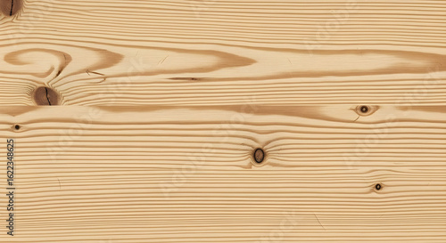 Light Brown Wood Grain Texture with Knots