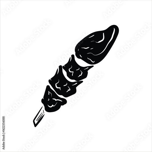 Lineart Sate Vector Illustration Minimalist Lineart Style