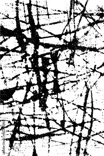 Abstract black and white shattered glass texture background for artistic design