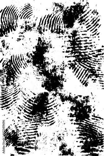 Hand drawn black and white squiggles for childish creative designs