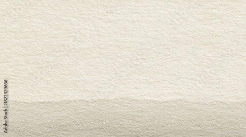 Light Beige Handmade Paper Texture with Subtle Shadow Gradient and Rough Surface