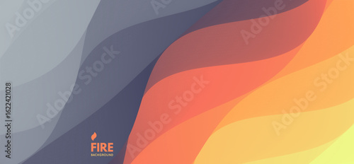 Abstract background with dynamic effect. Creative design poster with vibrant gradients. Vector illustration for advertising, marketing, presentation. Mobile screen.