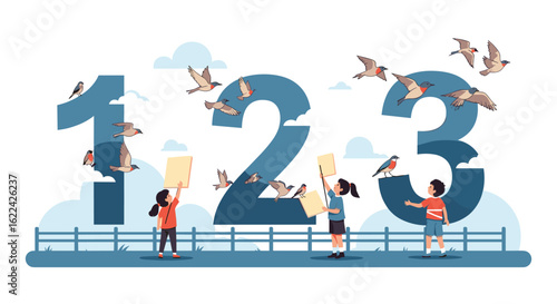 Celebrating young learners and the joy of discovery with birds and numbers