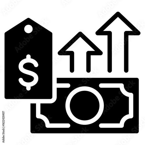 Economic Inflation Icon