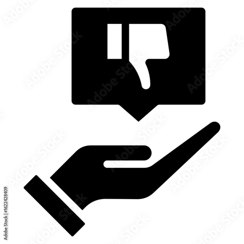 Negative Review Icon