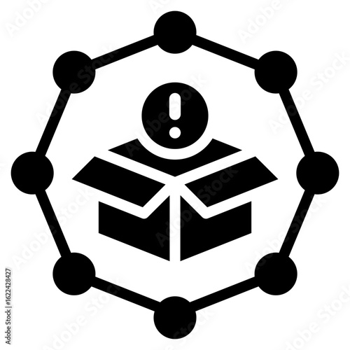 Supply Chain Disruption Icon