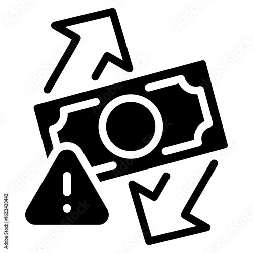 Cash Flow Risk Icon