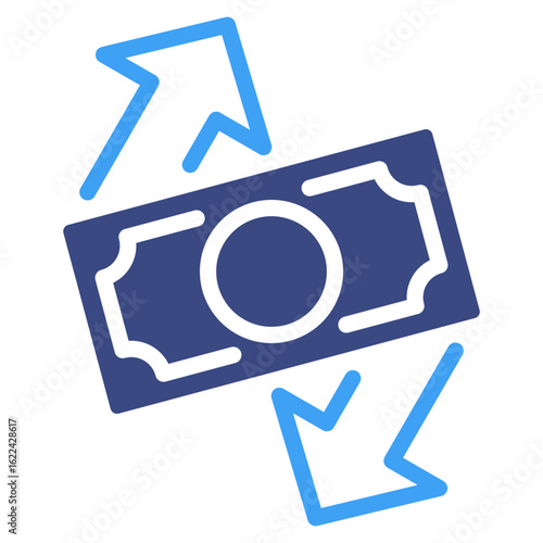 Currency Fluctuation Icon