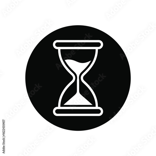 Hourglass icon symbolizing time and waiting