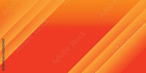 Orange gradient square background