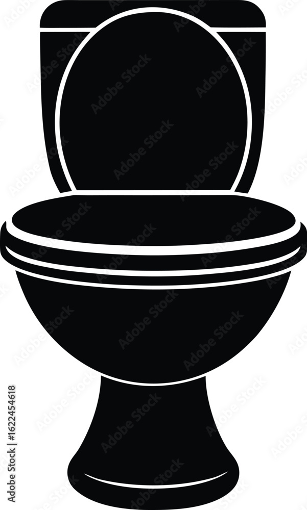 Obraz premium Toilet Icon