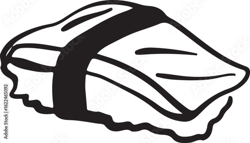 Sushi food ink Japanese cuisine	
