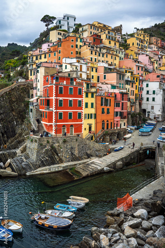 Cinque Terre is the Italian Riviera. One of the best trekking routes in the world. Manarolla, Riomaggiore, Vernazza.