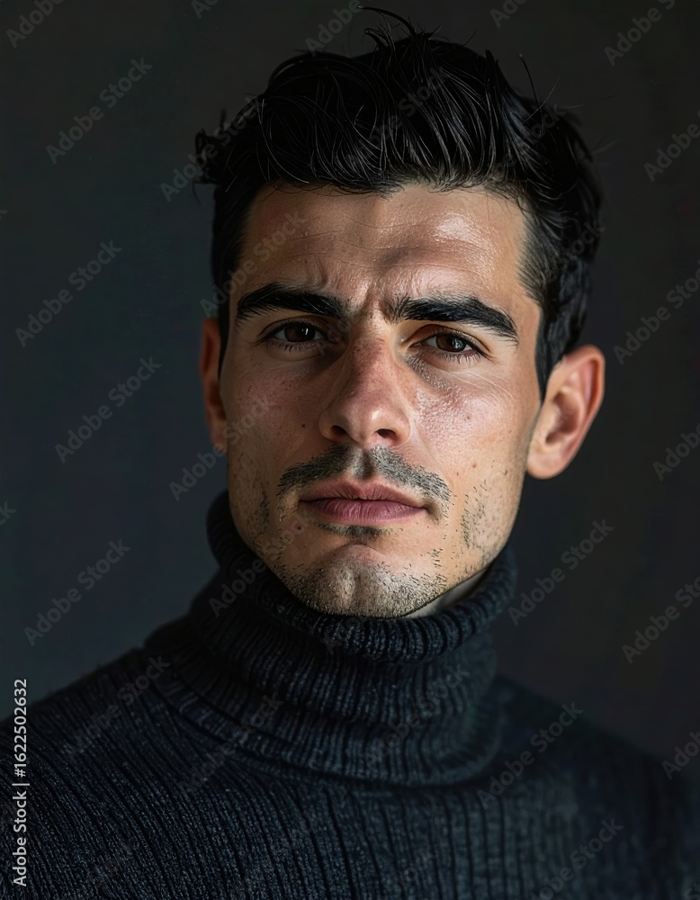 Obraz premium Mediterranean Elegance in Dark Tones