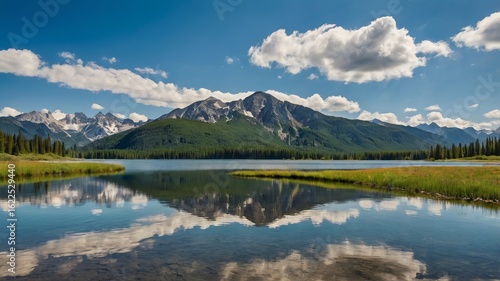 Serene Summer Landscape with Mirror-Like Water - 4