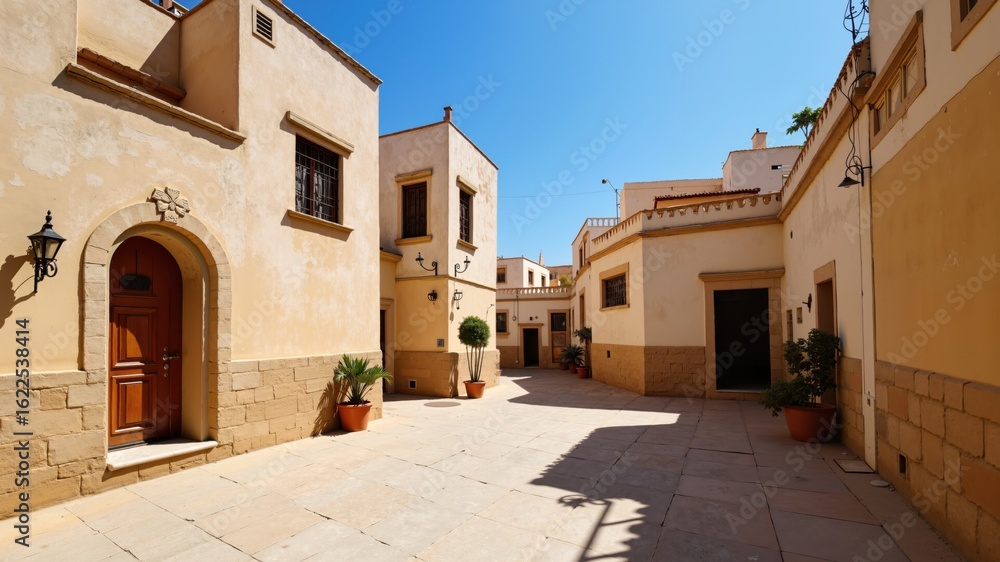 Obraz premium old houses in medina in Sousse, Tunisia 
