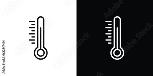 Temperature icons pack suitable for web and infographics