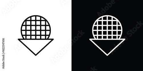 Stroopwafel icons pack suitable for web and infographics