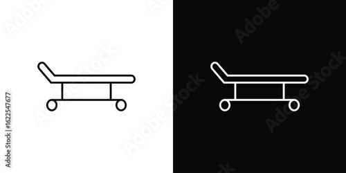 Stretcher icons pack suitable for web and infographics