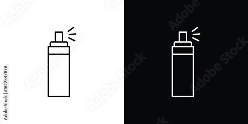 Spray can icons pack suitable for web and infographics