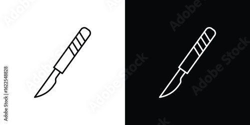 Scalpel icons pack suitable for web and infographics