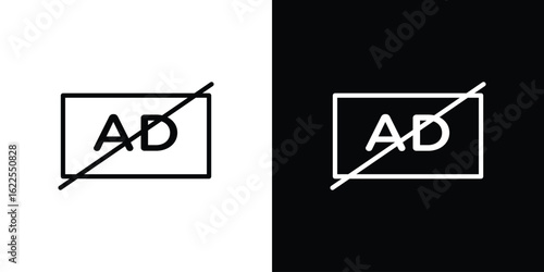 No audio description icons pack suitable for web and infographics