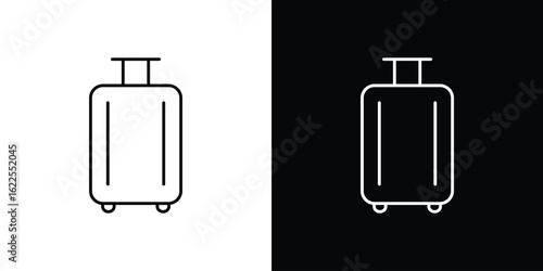 Luggage icons pack suitable for web and infographics