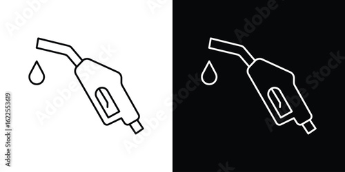 Fuel icons pack suitable for web and infographics