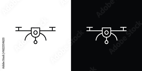 Drone icons pack suitable for web and infographics