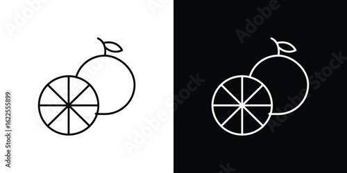 Citrus icons pack suitable for web and infographics