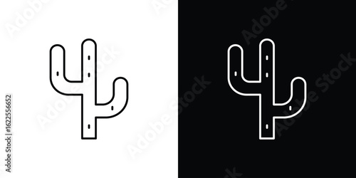 Cactus icons pack suitable for web and infographics