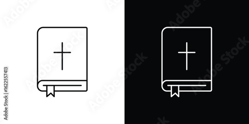 Bible icons pack suitable for web and infographics