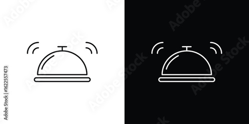 Bell concierge icons pack suitable for web and infographics