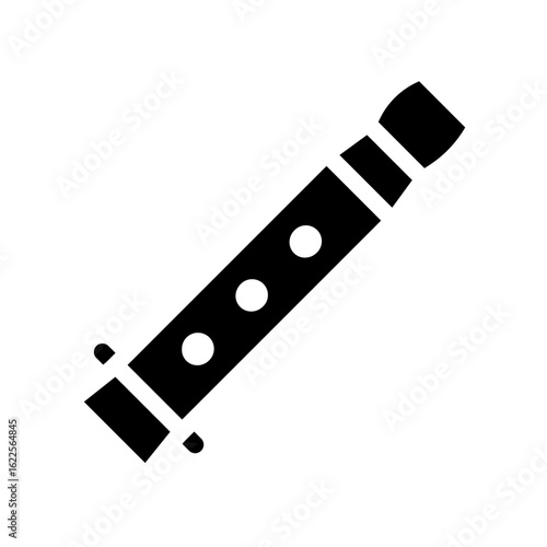 flute glyph icon