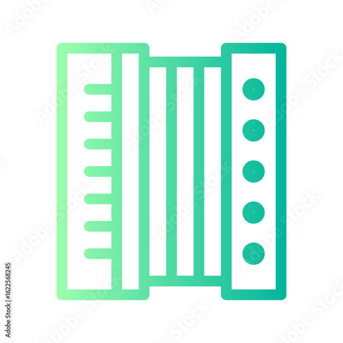 accordion gradient icon