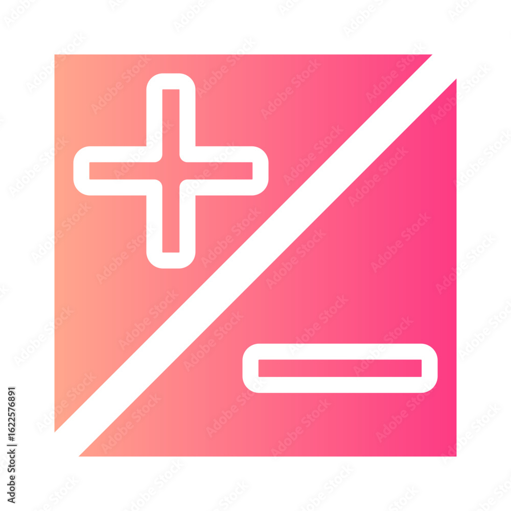 Obraz premium exposure gradient icon