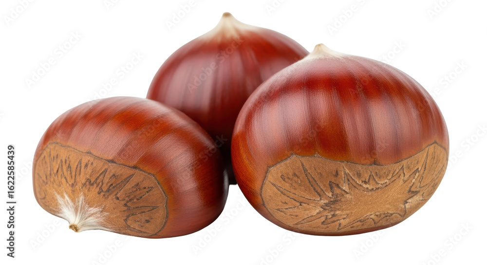 Obraz premium Isolated Chestnuts