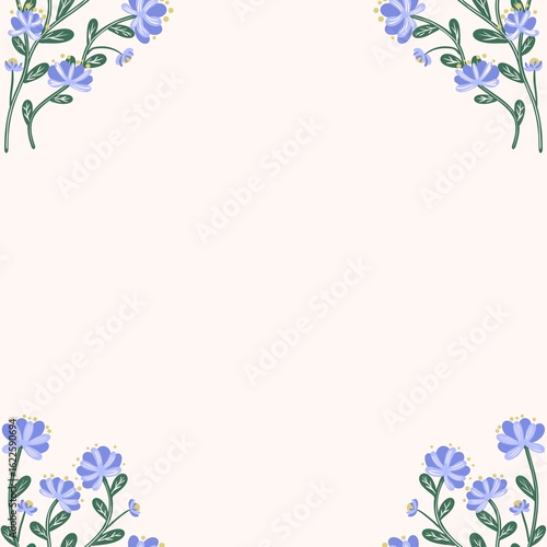 Seamless watercolour and unique floral pattern background for covers, notes, banner. Soft backgrounds colour. Watercolour art work. Flower stalk. Colourful flower. Summer Spring.