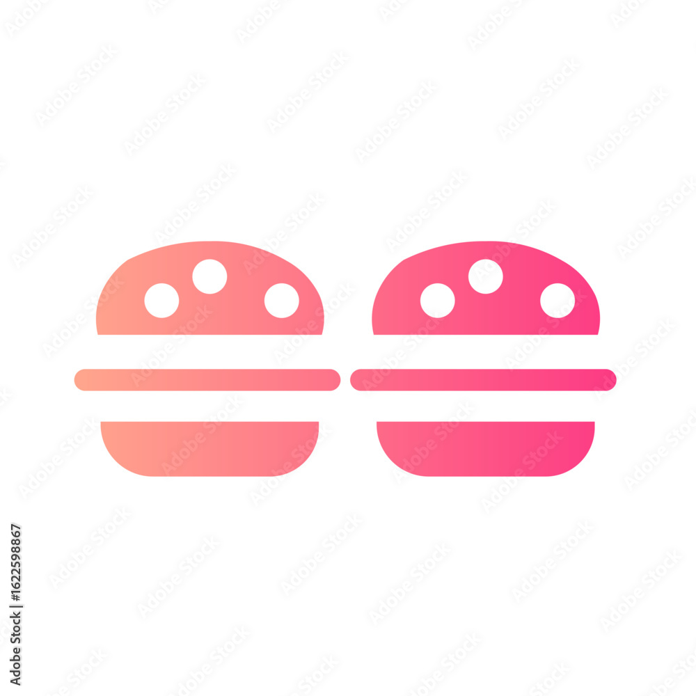 Fototapeta premium drink gradient icon