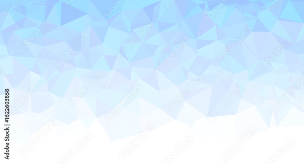 Obraz premium Abstract delaunay voronoi trianglify polygon gradient background illustration.